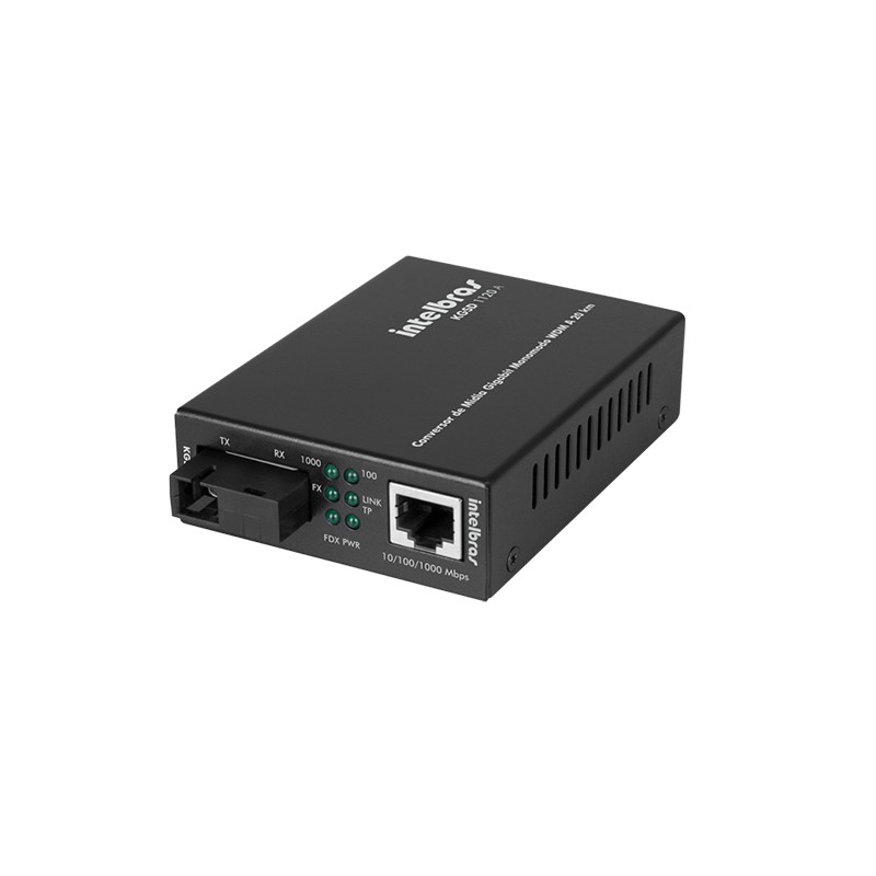 Conversor de mídia Gigabit Ethernet monomodo 20 km KGSD 1120 A